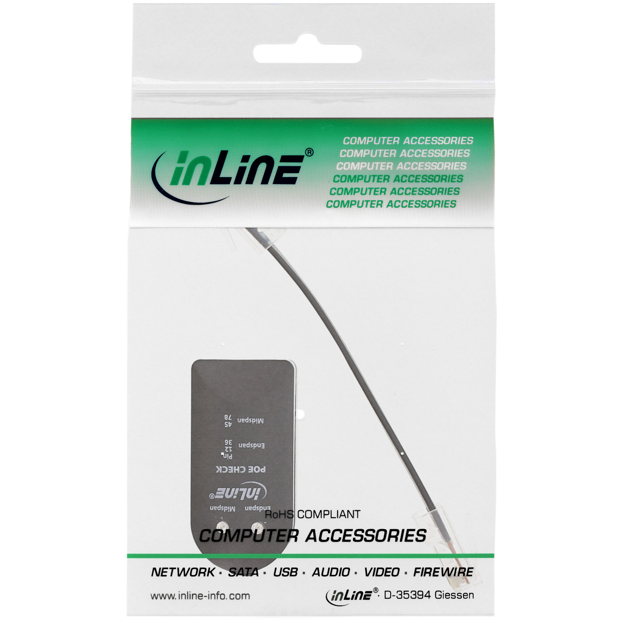 InLine Tester für PoE / PoE+r