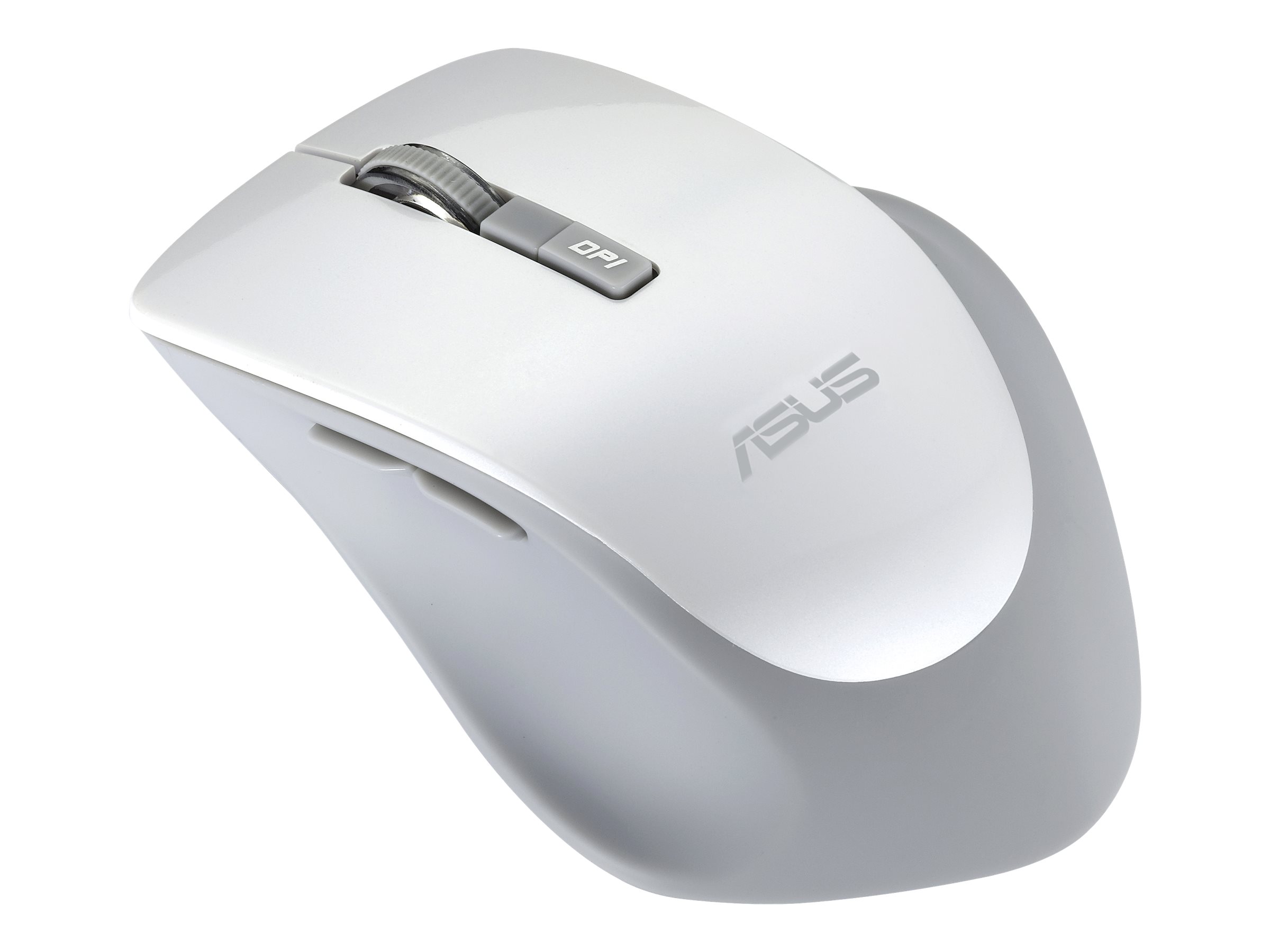 ASUS WT425 - Maus - Für Rechtshänder - optisch - 6 Tasten - kabellos - 2.4 GHz - kabelloser Empfänger (USB)Pearl White - für ASUSPRO ESSENTIAL P2520; P2710; VivoBook X540; X55X; X751; ZENBOOK Pro UX50
