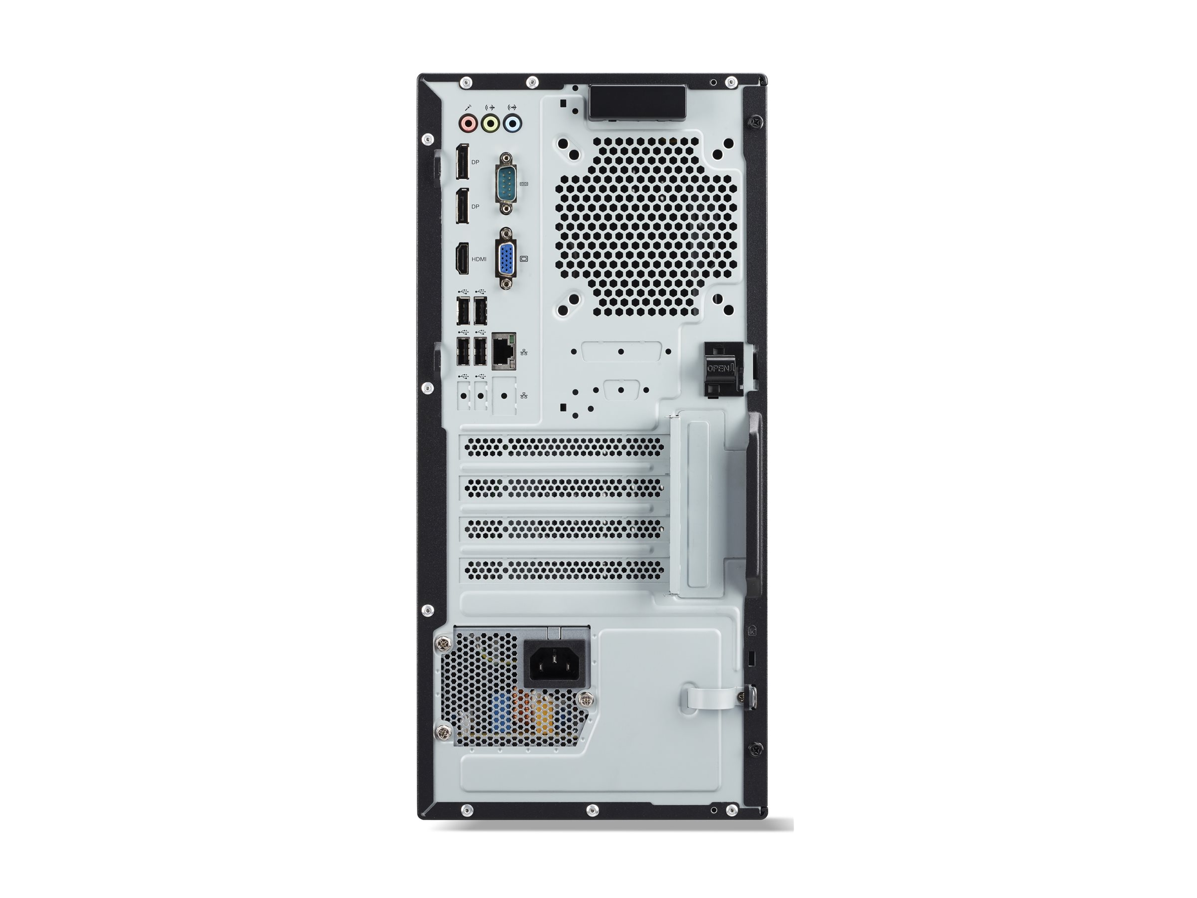 Acer Veriton M4 VM4710GT - MT - Core i7 13700/ 2.1 GHz - RAM 16 GB - SSD 512 GB - DVD SuperMulti - UHD Graphics 770 - 1GbE - Wi-Fi 6 - WLAN: Bluetooth 5.0 - 802.11a/b/g/n/ac/ax - Win 11 Pro - Monitor: