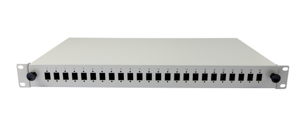 Synergy 21 S216298V2, LC, OS2, GrauLWL-Patchpanel 6xLC-Duplex-Buchsen - 19" - OS2 - 9/125u Singlemode - Lichtgrau
