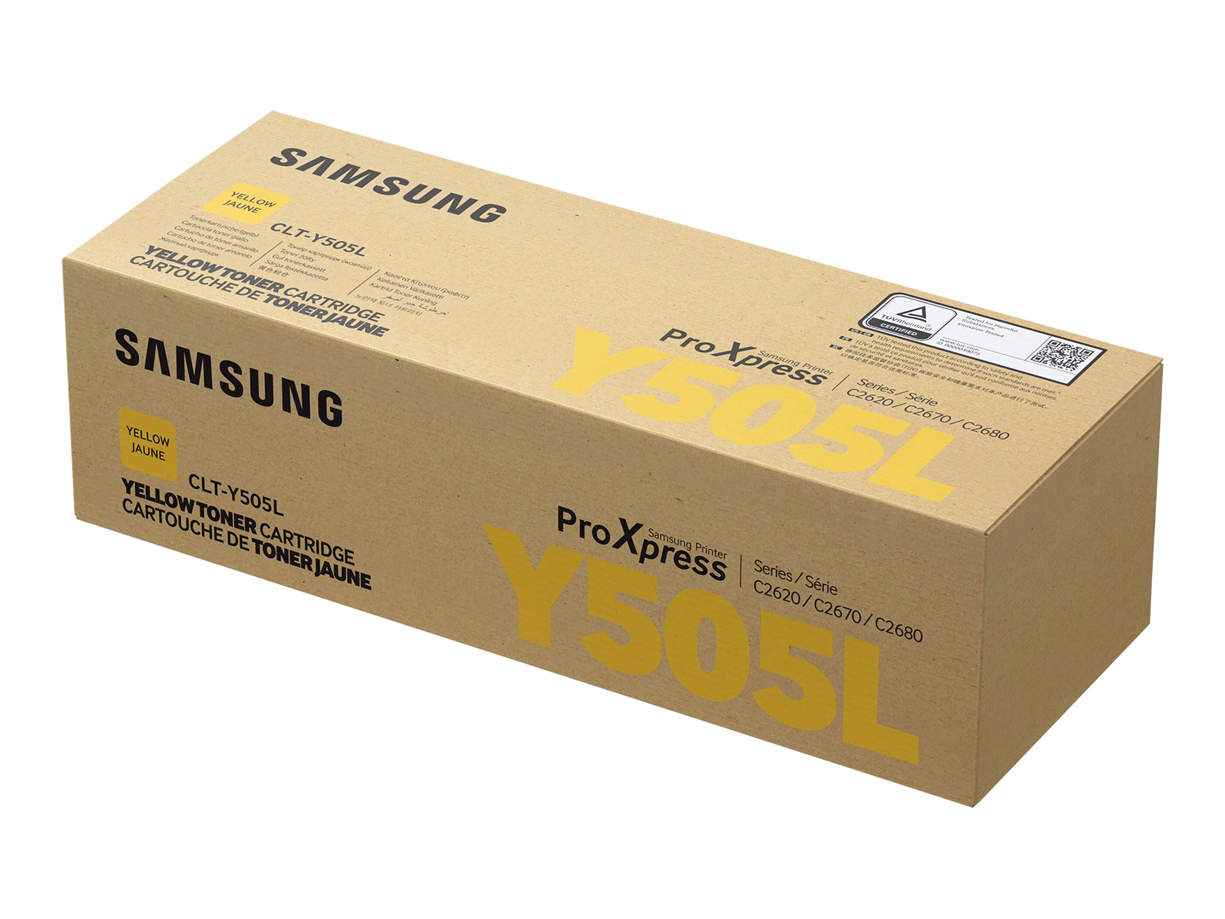 HP CLT-Y505L - Hohe Ergiebigkeit - Gelb - original - Tonerpatrone (SU512A)für ProXpress SL-C2620DW - SL-C2670FW - SL-C2680FX