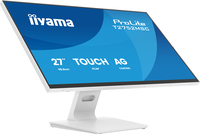 Iiyama ProLite T2752MSC-W1AG - LED-Monitor - 68.6 cm (27")Touchscreen - 1920 x 1080 Full HD (1080p) @ 60 Hz - IPS - 400 cd/m² - 1000:1 - 5 ms - HDMI - DisplayPort - Lautsprecher - weiß - Matte