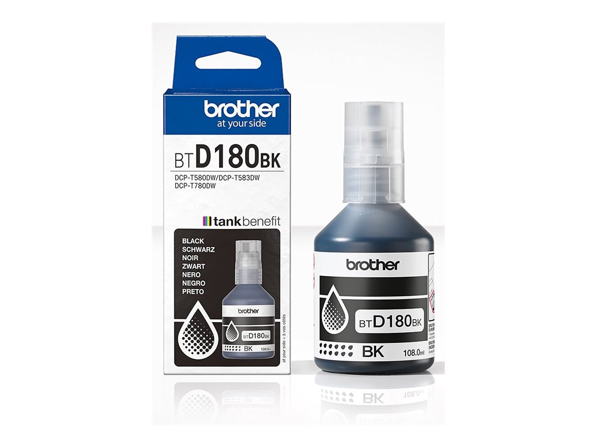 Brother BTD180BK - Schwarz - original - Nachfülltintefür Brother DCP-T580DW