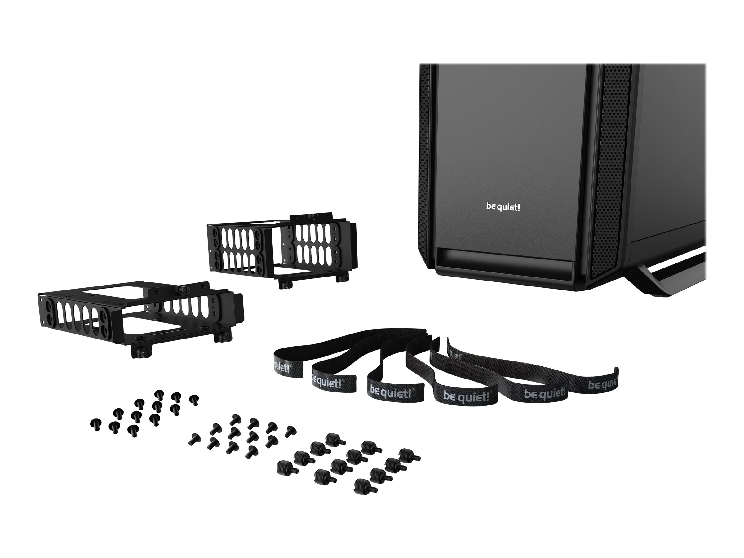 Be Quiet! Silent Base 802 - Tower - E-ATX - keine Spannungsversorgung (ATX / PS/2) Schwarz - USB/Audio