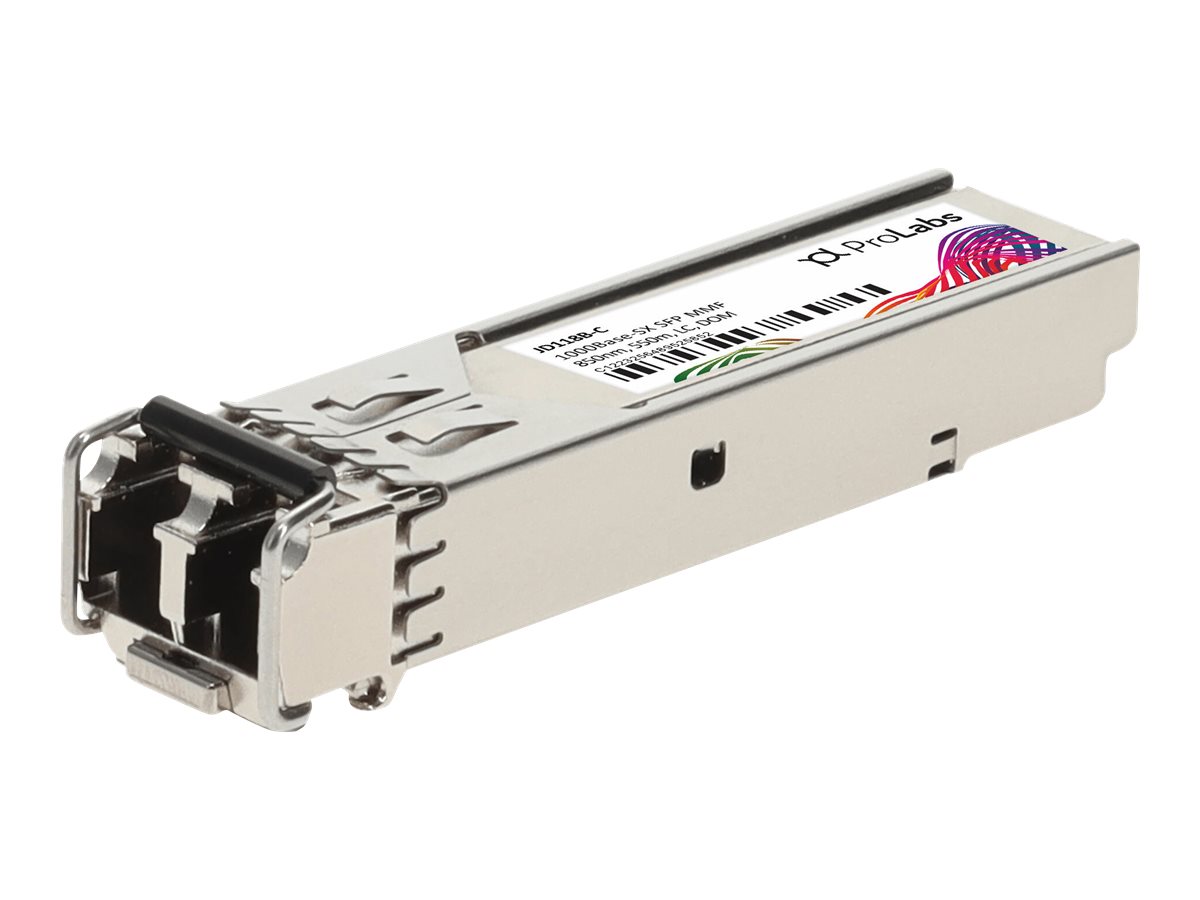 3rd Party ProLabs JD118B-C, Faseroptik, 1250 Mbit/s, SFP, LC, SX, 550 mX120 1 GB LC SX SFP-Transceiver