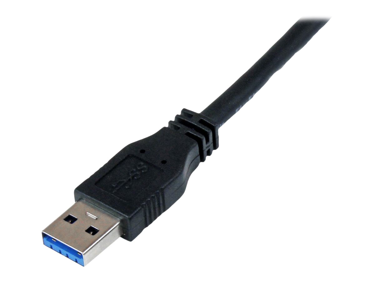 StarTech.com 1m zertifiziertes USB 3.0 SuperSpeed Kabel A auf Micro B - Schwarz - USB 3 Anschlusskabel - Stecker/Stecker - USB-Kabel - Micro-USB Typ B (M)zu USB Typ A (M) - USB 3.0 - 1 m - Schwarz - f