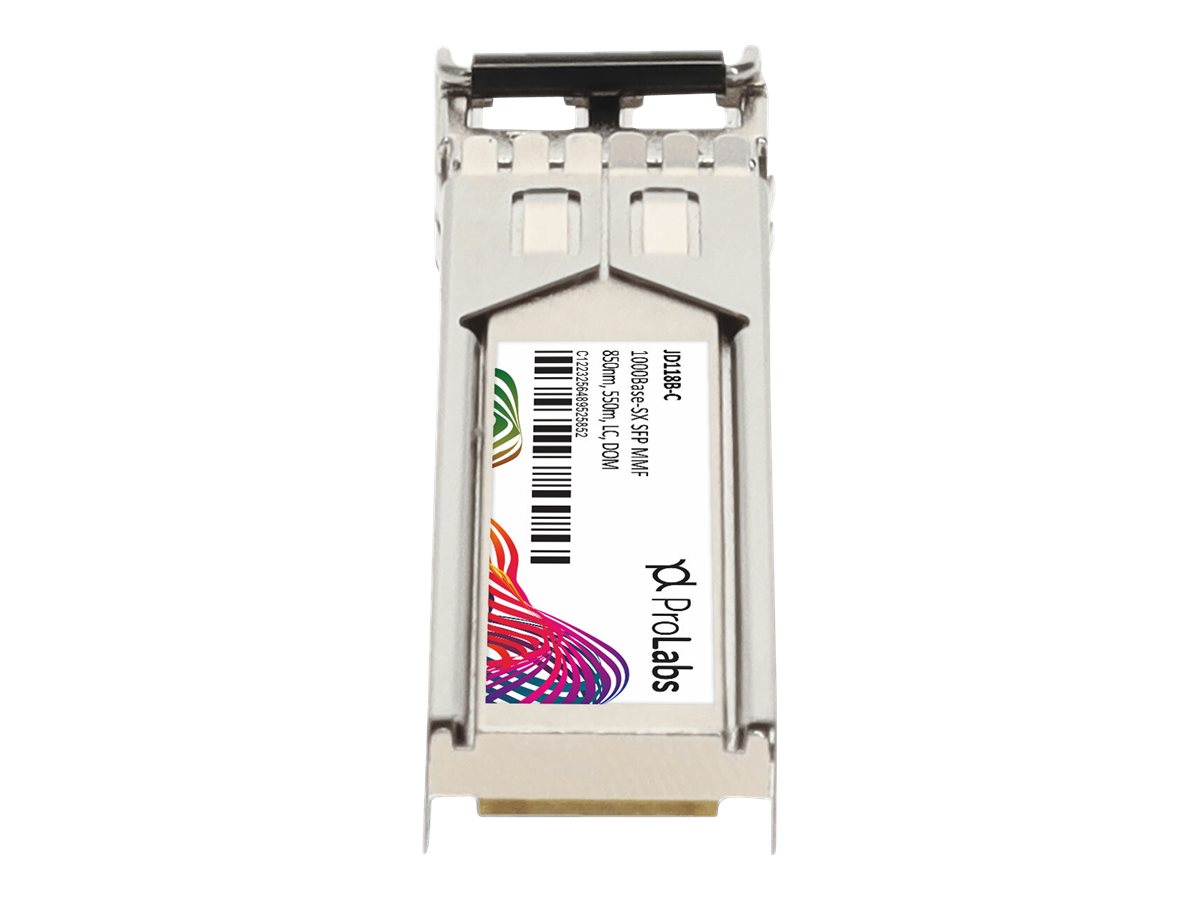 3rd Party ProLabs JD118B-C, Faseroptik, 1250 Mbit/s, SFP, LC, SX, 550 mX120 1 GB LC SX SFP-Transceiver