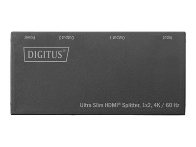 DIGITUS Ultra Slim HDMI Splitter, 1x2, 4K / 60 Hz2 x HDMI - Desktop