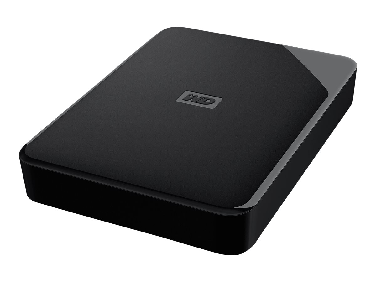 WD Elements SE WDBJRT0050BBK - Festplatte - 5 TB - extern (tragbar)USB 3.0 - 5400 rpm