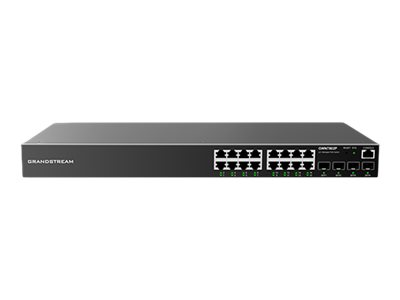 Grandstream GWN7802P - Switch - Unternehmen, verwaltet - L2+ - 16 x 10/100/1000 (PoE+)PoE (240 W)