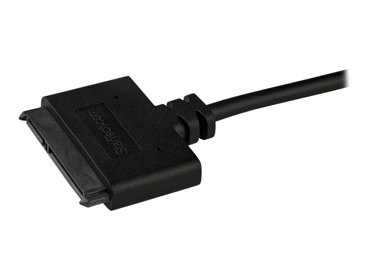 StarTech.com USB 3.0 auf 2,5" (6,4cm) SATA III Adapter Kabel mit UASP - USB 3.0 zu SATA SSD/HDD Konverter / Adapterkabel - Speicher-Controller - 2.5" (6.4 cm)SATA 6Gb/s - USB 3.0