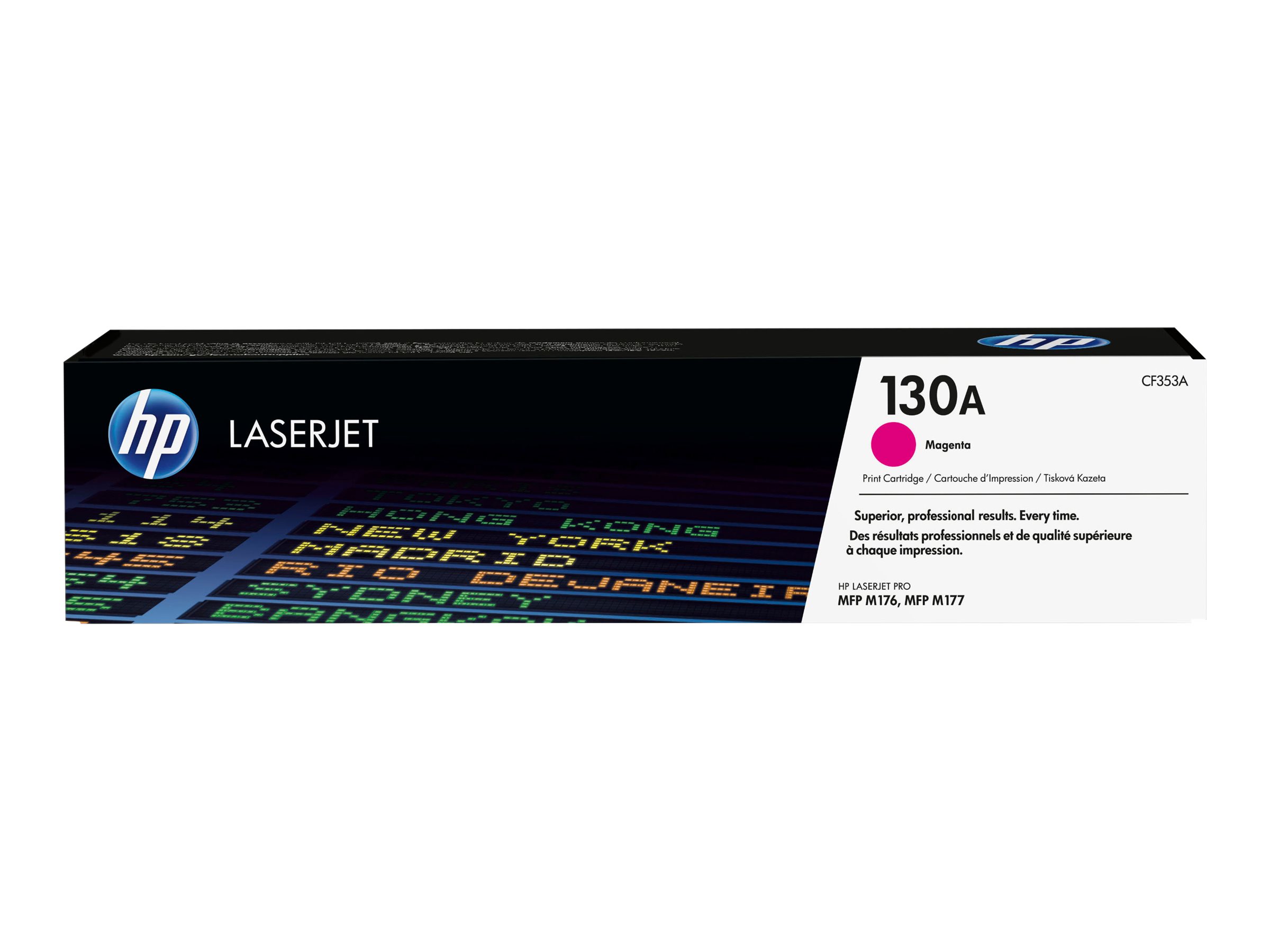 HP 130A - Magenta - original - LaserJet - Tonerpatrone (CF353A)für Color LaserJet Pro MFP M176n - MFP M177fw