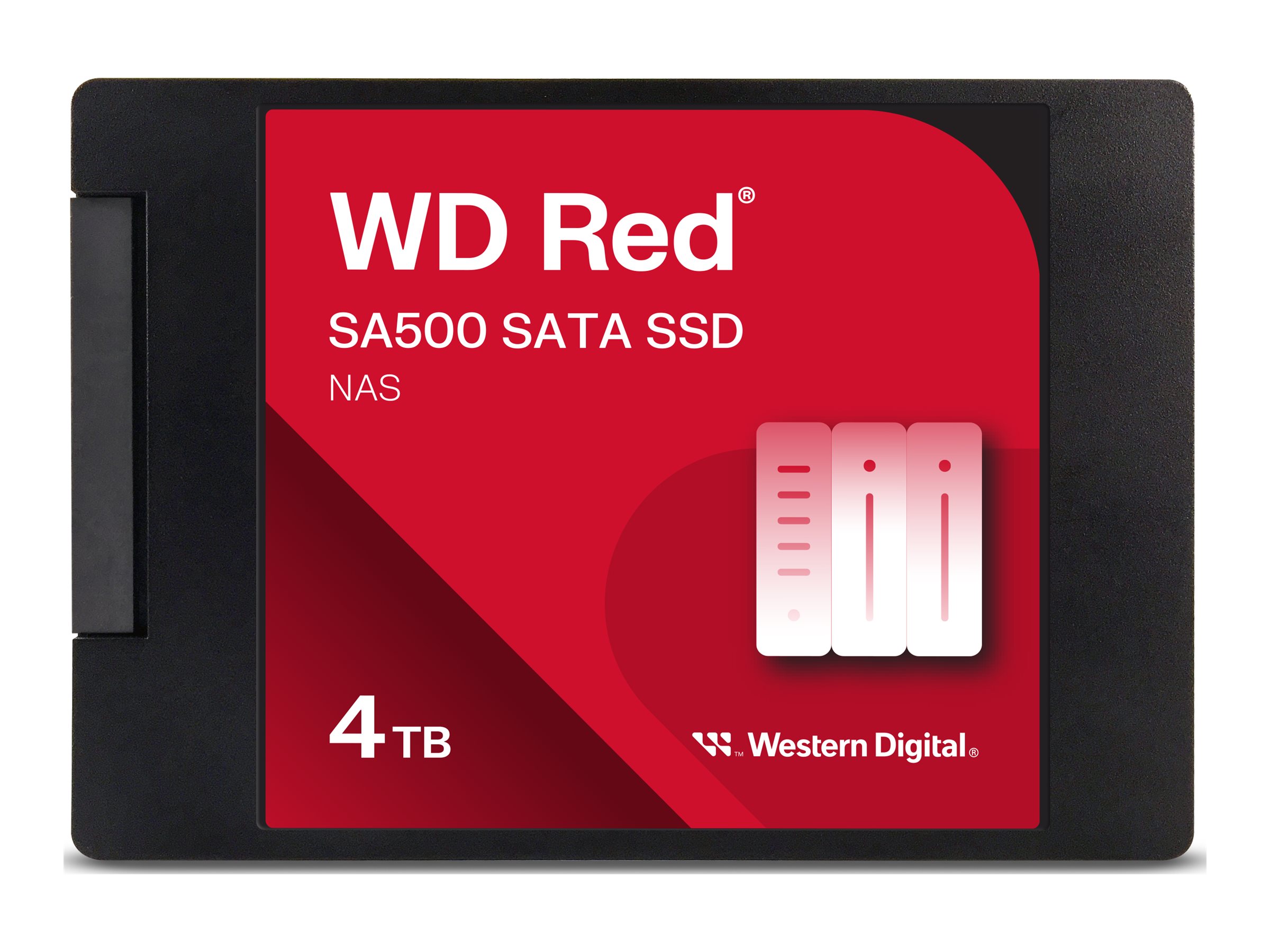 WD Red SA500 WDS400T2R0A - SSD - 4 TB - intern - 2.5" (6.4 cm)SATA 6Gb/s