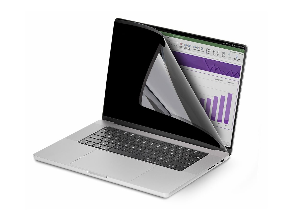 StarTech.com 14 Zoll MacBook Pro M1 M2 M3 M4 M5 Magnet Laptop Sichtschutzfilter, Notebook Blaulichfilter, Zweiseitig Entspiegelt(Matt) und Glänzend, Blickschutzfilter, 35,6 cm (14"), Laptop, Rahmenlos