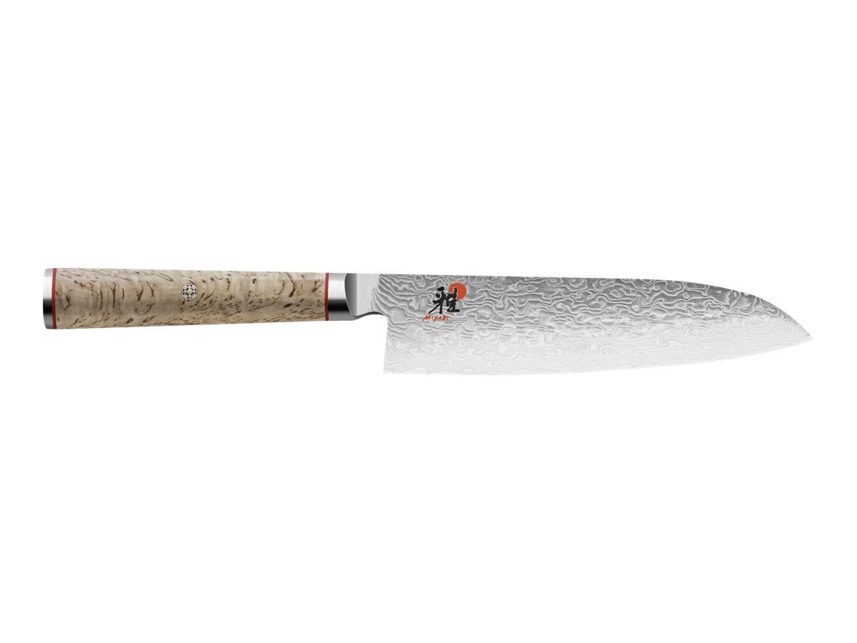Zwilling MIYABI 5000 MCD - Santokumesser - 18 cm - braunn