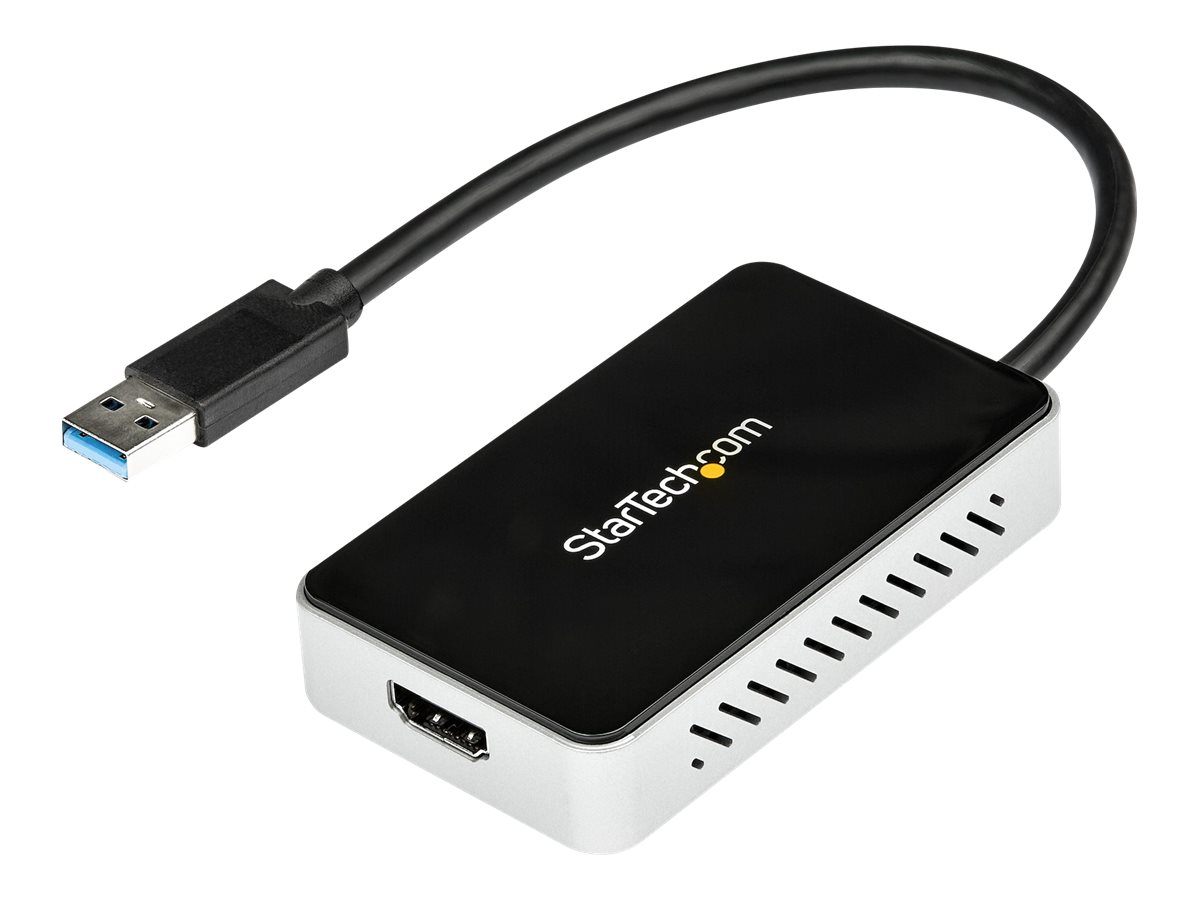 StarTech.com Startech USB 3.0 Super Speed auf HDMI Multi Monitor-AdapterExterne Grafikkarte mit 1 Port USB Hub - 1920x1200/ 1080p - Dockingstation - USB 3.0 - HDMI - TAA-konform - für P/N: HDDVIMM3 -