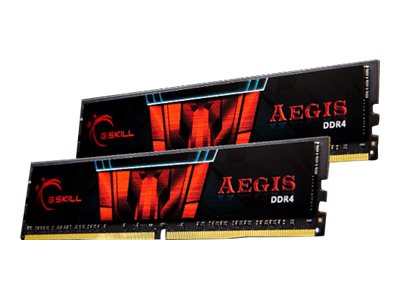 G.Skill AEGIS - DDR4 - Modul - 16 GB - DIMM 288-PIN3000 MHz / PC4-24000 - CL16 - 1.35 V - ungepuffert - non-ECC
