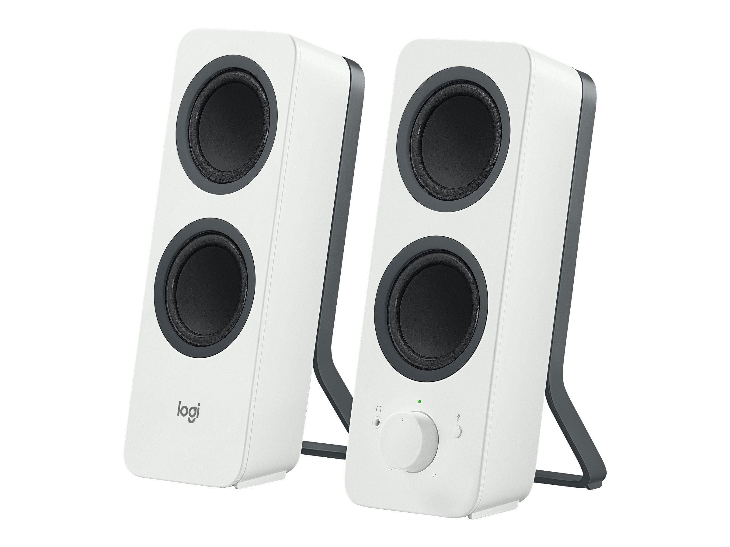 Logitech Z207 - Lautsprecher - für PC - 2.0-Kanal - kabellos - Bluetooth - 5 Watt (Gesamt)weiß