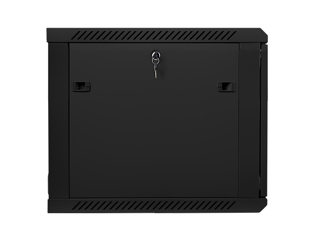 Lanberg Schrank Netzwerkschrank - geeignet für Wandmontage - Schwarz, RAL 9004 - 9U - 48.3 cm (19")9 HE
