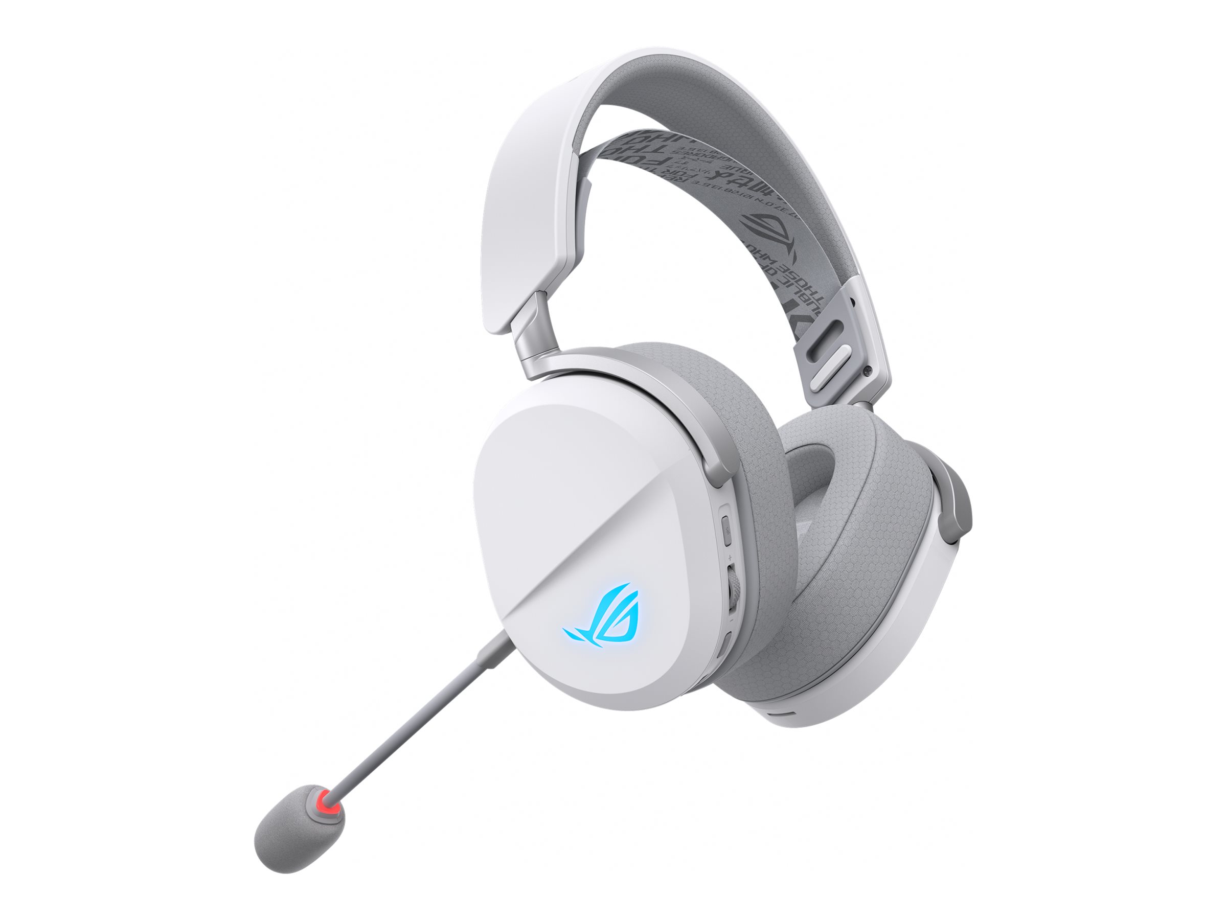 ASUS ROG Pelta - Headset - ohrumschließendBluetooth / 2,4 GHz Funkfrequenz - kabellos - weiß