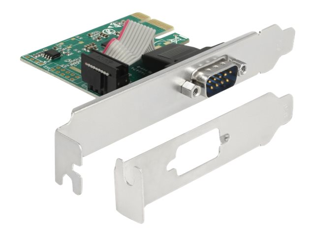Delock PCI Express Card to 1 x Serial RS-232Serieller Adapter - PCIe 2.0 Low-Profile - RS-232 x 1