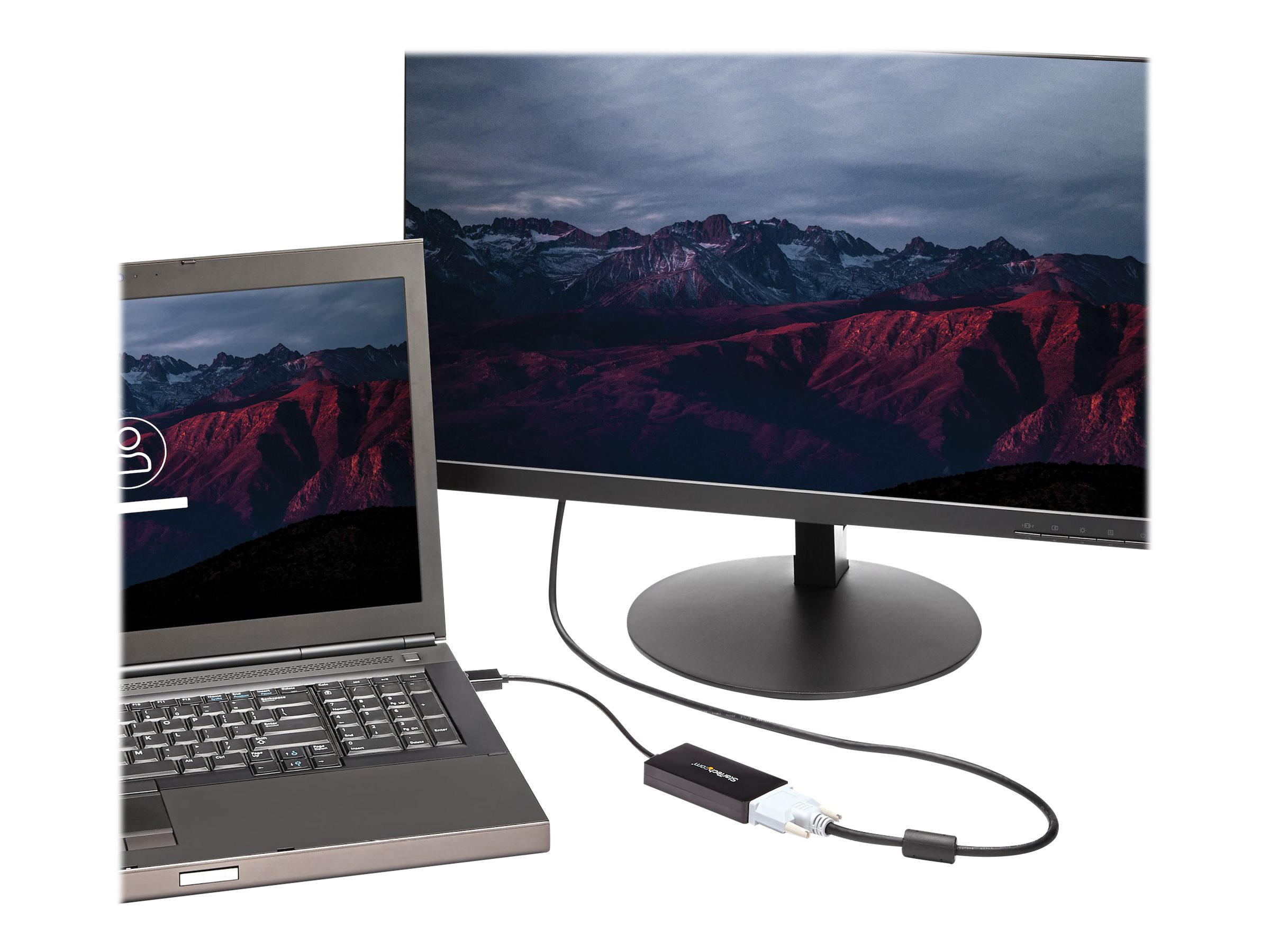 StarTech.com 3-in1 DisplayPort auf HDMI / DVI / VGA Adapter - DP zu VGA, DP zu HDMI, DP zu DVI Konverter - 1920x1200 / 1080p - Schwarz - Videoadapter - DisplayPort männlich zu HD-15 (VGA)DVI-D - HDMI