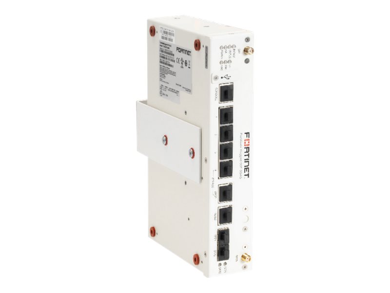 Rackmount.IT RM-FR-W1 - Montagesatz für Netzwerkgerätegeeignet für Wandmontage - weiß - RAL 9003 - für Fortinet FortiGate Rugged 60F - 60F-3G4G