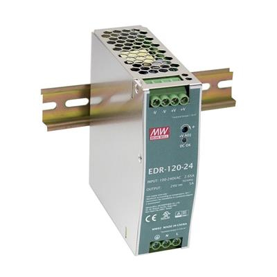 Meanwell MEAN WELL EDR-120-48, 90 - 264 V, 120 W, 48 V, RoHS, 40 mm, 113,5 mmPC-/Server Netzteil