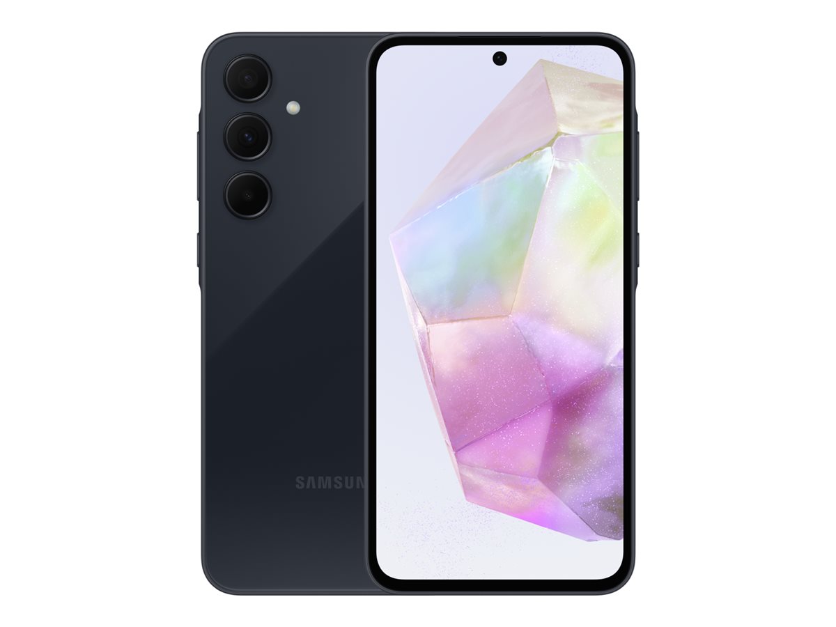 Samsung Galaxy A35 - 5G Smartphone - Dual-SIM - RAM 6 GB / Interner Speicher 128 GB - microSD slot - OLED display - 6.6" - 2340 x 1080 Pixel (120 Hz)3x Rückkameras 50 MP - 8 MP - 5 MP - front camera 1