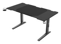 natec GENESIS NDS-2249, Gerade, Rechteckige Form, MDF-Platten, Stahl, Gaming, SchwarzHolm Modular 140