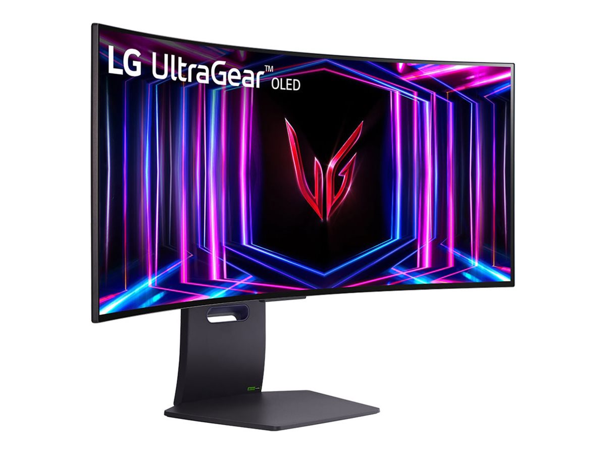 LG UltraGear 34GS95QE-B - OLED-Monitor - Gaming - gebogen - 86.4 cm (34")(33.9" sichtbar) - 3440 x 1440 UWQHD @ 240 Hz - 275 cd/m² - 1500000:1 - DisplayHDR 400 True Black - 0.03 ms - 2xHDMI - DisplayP