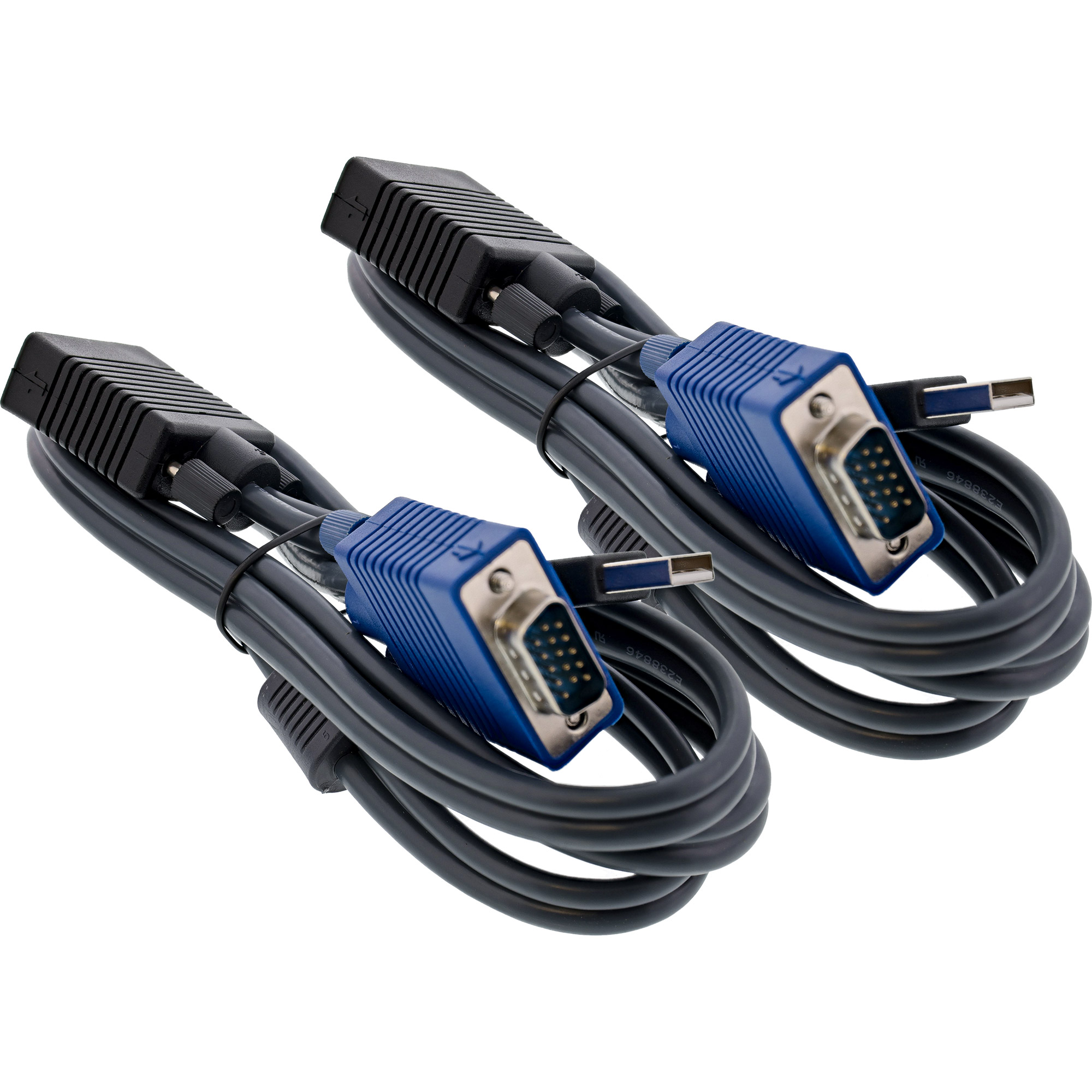InLine KVM Switch - 4-fach - USBBenutzer - Desktop
