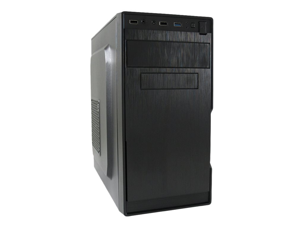 LC-Power 2014MB - Tower - micro ATX - keine SpannungsversorgungSchwarz - USB/Audio
