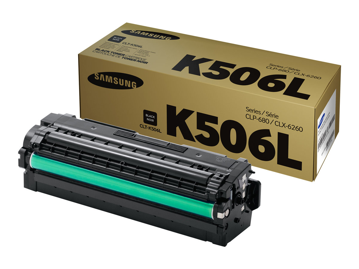 HP CLT-K506L - Hohe Ergiebigkeit - Schwarz - original - Tonerpatrone (SU171A)für Samsung CLP-680DW - CLP-680ND - CLX-6260FD - CLX-6260FR - CLX-6260FW - CLX-6260ND