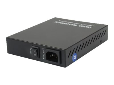 LevelOne FVM-1220 - Medienkonverter - 100Mb LAN10Base-T - 100Base-FX - 100Base-TX - RJ-45 / SC Single-Modus - bis zu 20 km - 1310 nm