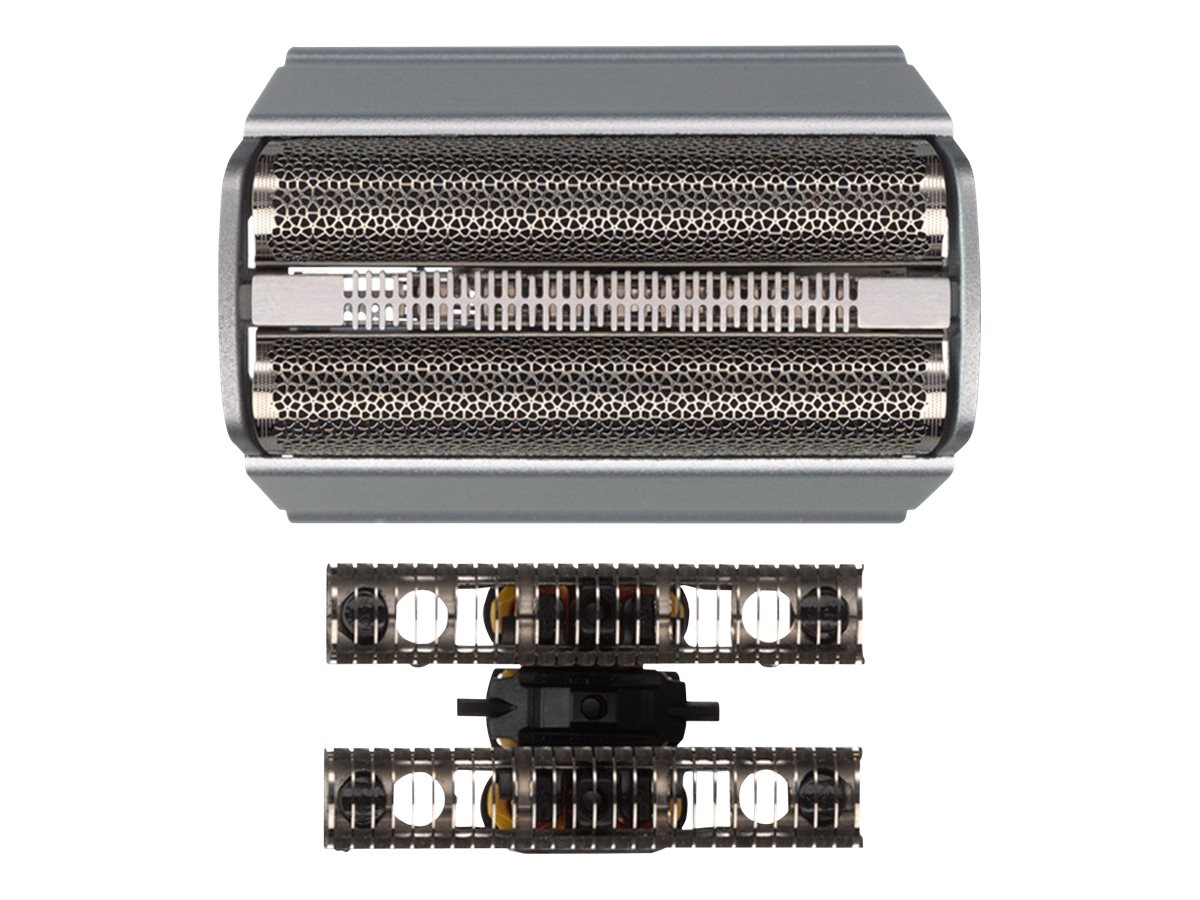 Braun Series 3 31S, Scherkopf, 1 Kopf/Köpfe, Schwarz, Kunststoff, Metall, Braun, geschikt voor de scheerapparaten 390cc, 370, 5895, 5875Rasierer Series 390cc - 370 - 5895 - 5875