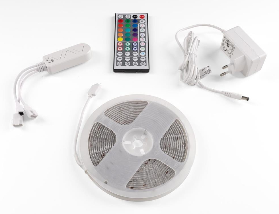 avide ALSB5050RGBTUYA44-5M, Universalstreifenleuchte, Ambiente, Universal, IP65, Multi, LED