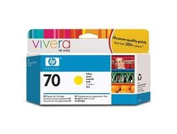 HP 70 - 130 ml - Gelb - original - DesignJetTintenpatrone - für DesignJet HD Pro MFP - T120 - Z2100 - Z3100 - Z3100ps - Z3200 - Z3200ps - Z5200 - Z5400