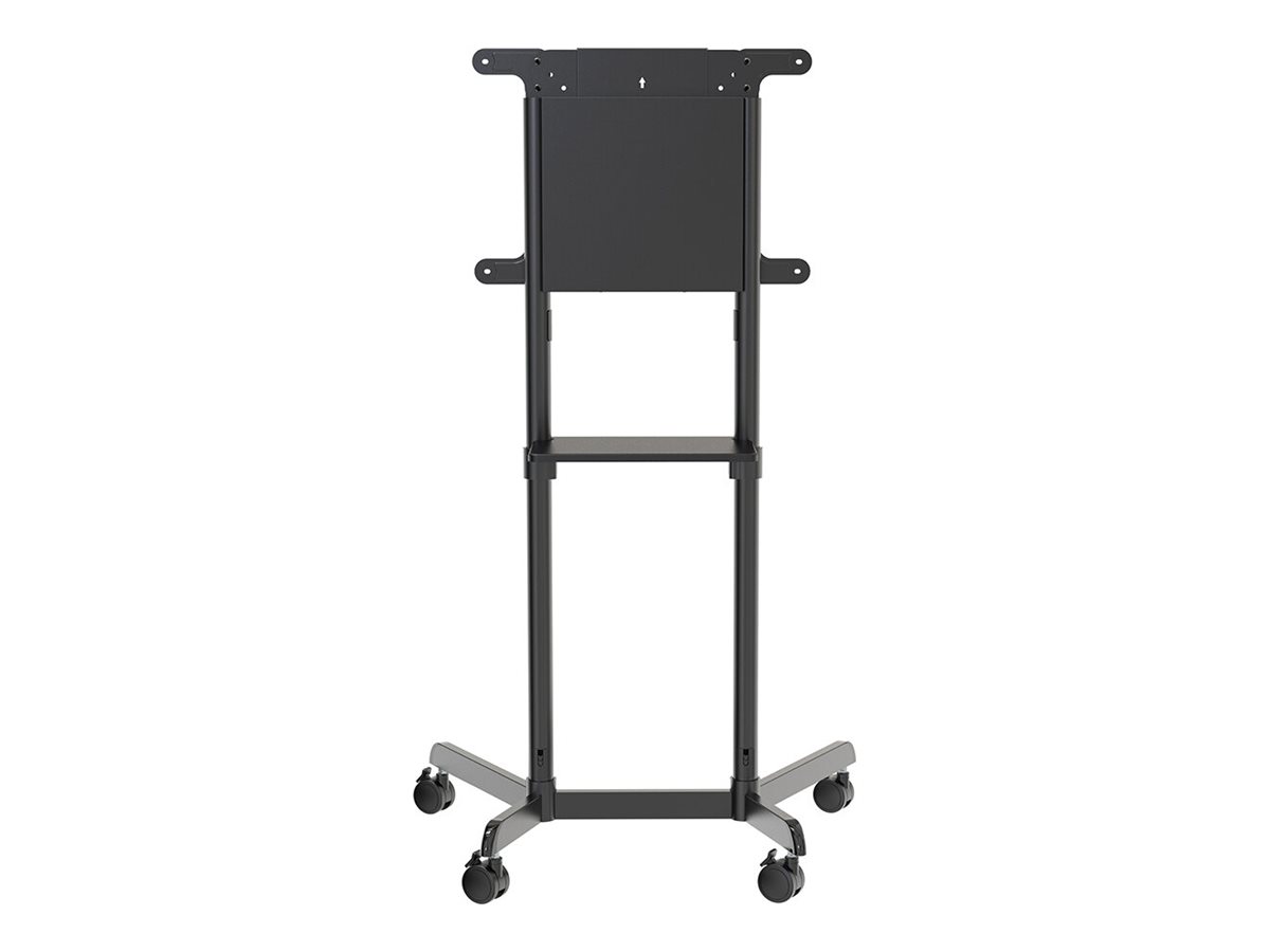 Neomounts NS-M1250BLACK TV-Trolley 37-70" - drehbar, Schwarz, Stahl, 70 kg, 94 cm (37"), 177,8 cm (70"), 200 x 200,300 x 300,350 x 350,400 x 200,400 x 300,400 x 400,600 x 200,600 x 400NS-M1250BLACK TV