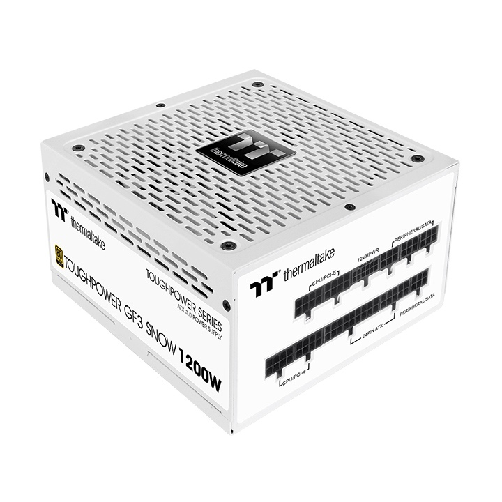 Thermaltake ToughPower GF A3 Snow - TT Premium Edition - Netzteil (intern)ATX12V 3.0/ EPS12V - 80 PLUS Gold - Wechselstrom 100-240 V - 1200 Watt - aktive PFC - weiß