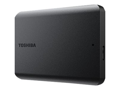 Toshiba Canvio Basics - Festplatte - 1 TB - extern (tragbar)2.5" (6.4 cm) - USB 3.2 Gen 1 / USB 2.0 - mattschwarz