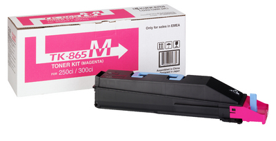 Kyocera TK 865M - Magenta - original - Tonerpatronefür TASKalfa 250ci - 300ci