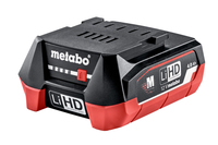 Metabo 625349000, Akku, 4 Ah, 12 V, Metabo, Schwarz, Rot
