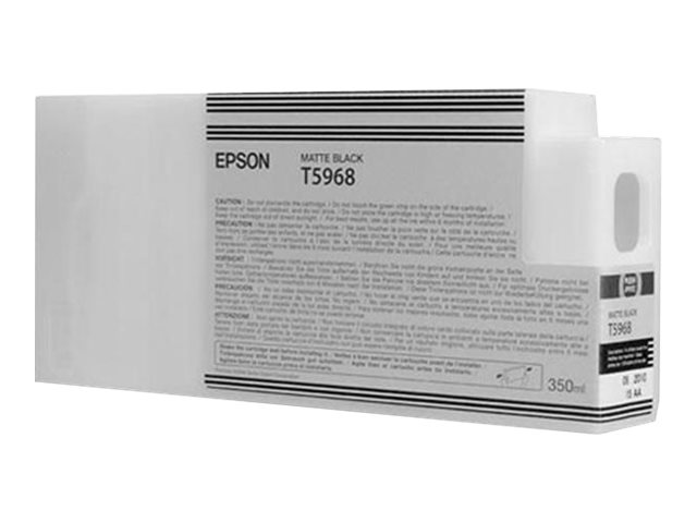 Epson T5968 - 350 ml - mattschwarz - originalTintenpatrone - für Stylus Pro 7700 - Pro 7900 - Pro 9890 - Pro 9900