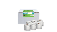 Dymo Original LabelWriter Versandetiketten für LabelWriter 5XL/4XL-Etikettendrucker | 102 mm x 210 mm | 6 Rollen mit je 140 Etiketten (840 Stück) | selbstklebend | für LabelWriter Beschriftungsgerät,