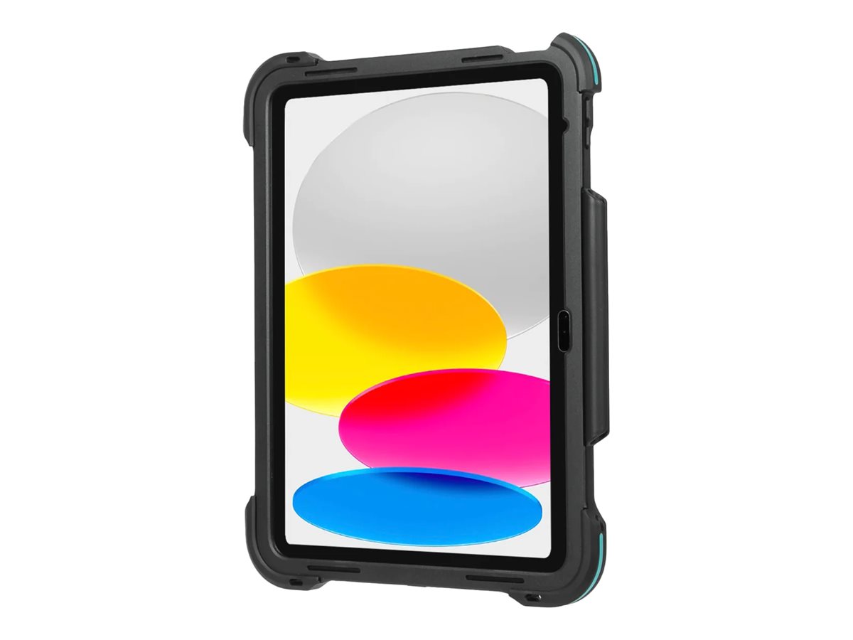Targus SafePort Max - Schutzhülle für Tablet - widerstandsfähig - Thermoplastisches Polyurethan (TPU)Silikon - Polymer - für Apple 10.9-inch iPad (10. Generation); iPad A16 Wi-Fi - A16 Wi-Fi + Cellula