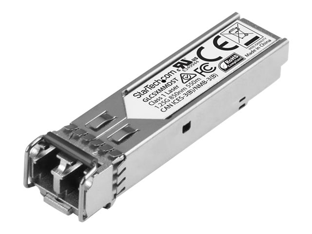 StarTech.com Startech Cisco GLC-SX-MMD kompatibel SFP - Gigabit Fiber 1000Base-SX SFP Transceiver Module - MM LC - 550m - 850nm - SFP (Mini-GBIC)-Transceiver-Modul (gleichwertig mit: Cisco GLC-SX-MMD)