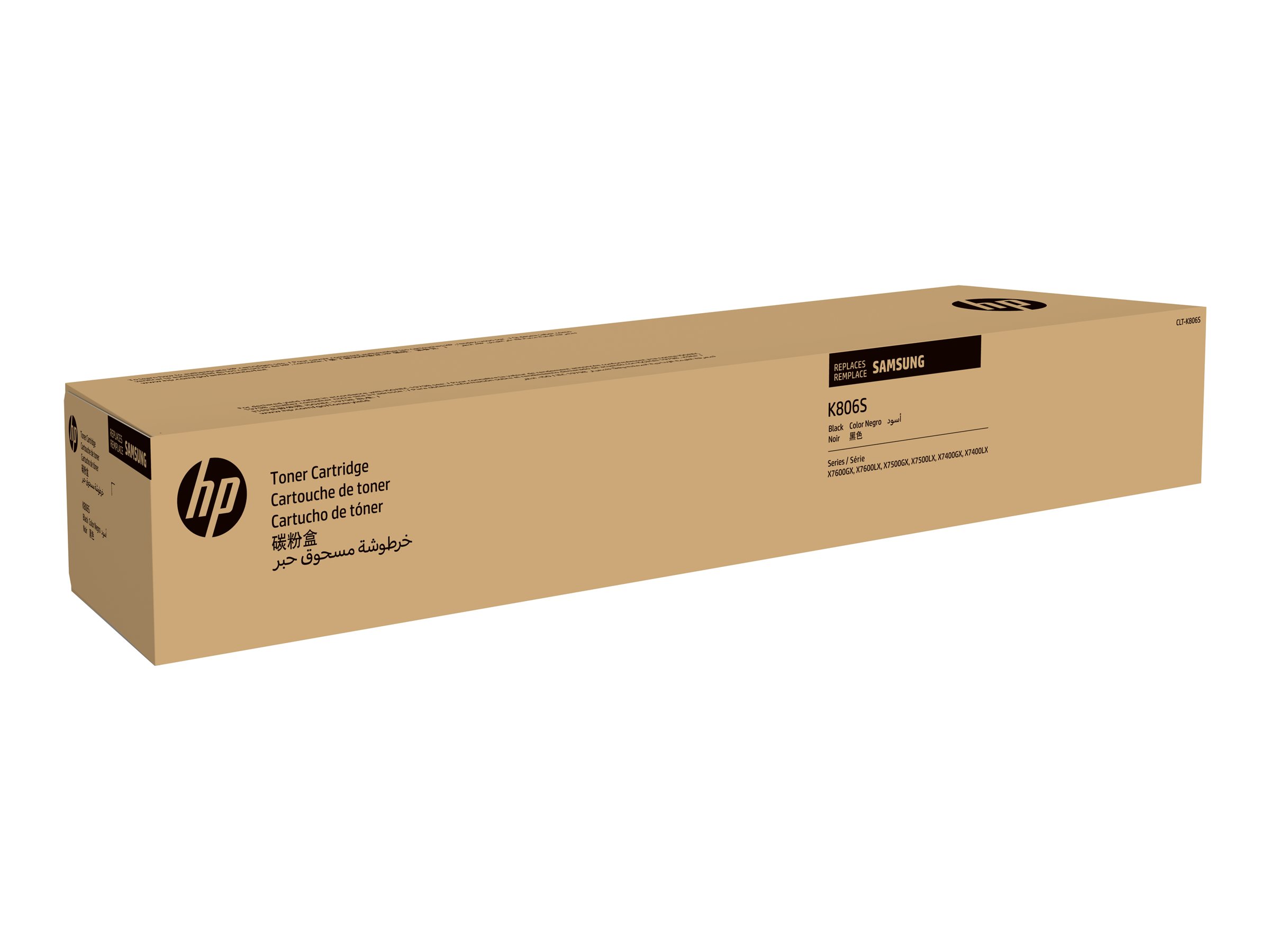 HP CLT-K806S - Schwarz - original - Tonerpatrone (SS593A)für Samsung SL-K703 - SL-X703 - SL-X706; MultiXpress SL-X704 - SL-X7400 - SL-X7500 - SL-X7600