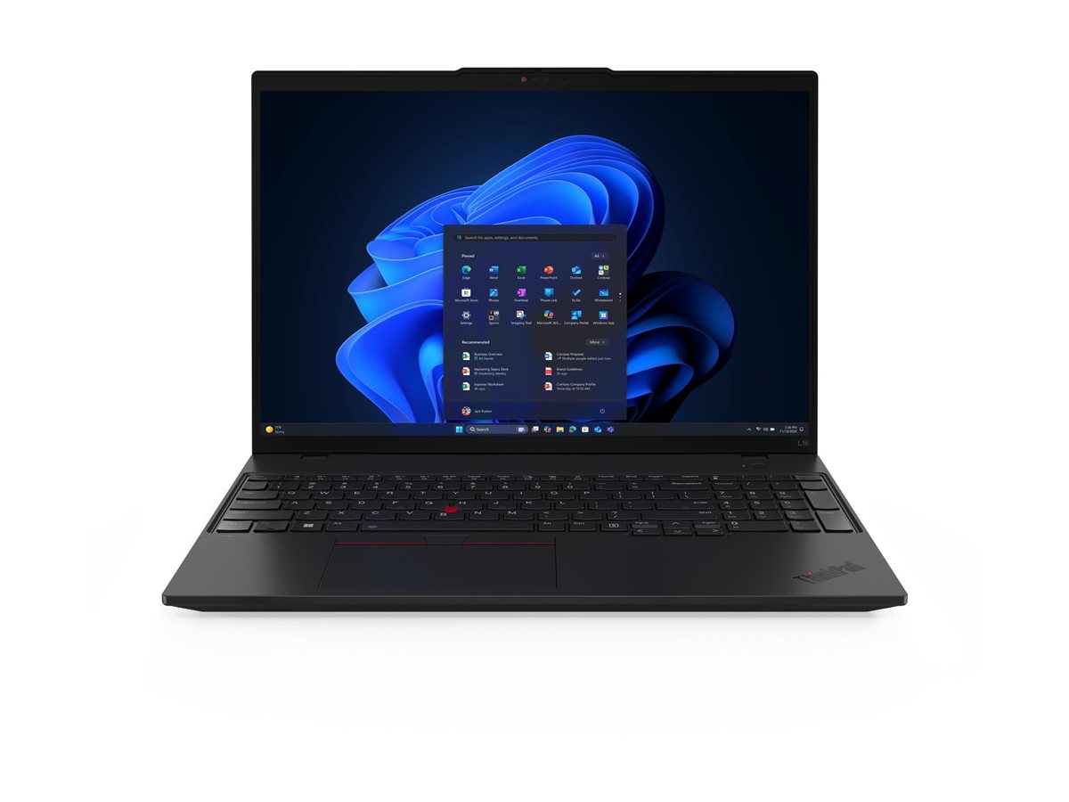 Lenovo ThinkPad L16 Gen 2 21RH - 180°-Scharnierdesign - AMD Ryzen AI 7 PRO 350 / 2 GHz - Win 11 Pro - Radeon 860M - 32 GB RAM - 1 TB SSD TCG Opal Encryption 2, NVMe - 40.6 cm (16")IPS 1920 x 1200 - Wi