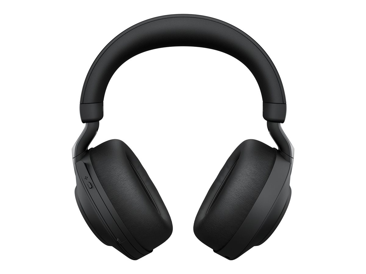 Jabra Evolve2 85 MS Stereo - Headset - ohrumschließendBluetooth - kabellos - aktive Rauschunterdrückung - 3,5 mm Stecker - Geräuschisolierung - Schwarz - Zertifiziert für Microsoft Teams